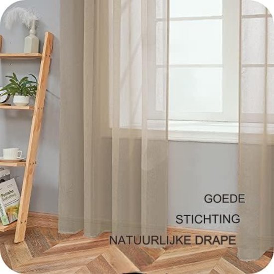 Rideaux - Rideaux - 160X140 - Beige - 2 pièces