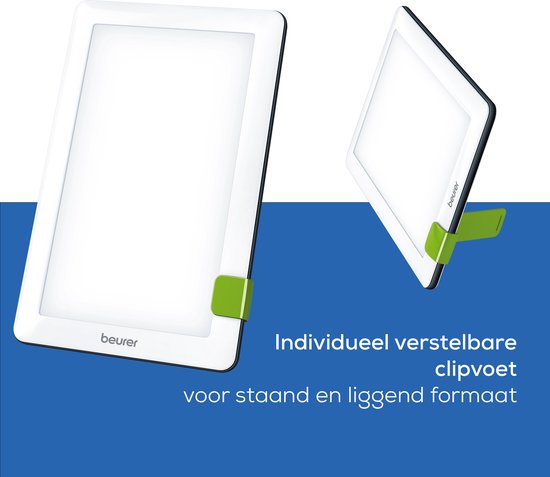 Beurer TL 30 Daglichtlamp – Lichttherapie lamp 10.000 Lux – Compact: Thuis, op Bureau & Onderweg – Incl. opberghoes - Medisch Gecertificeerd – Natuurlijk Licht bij Winterdip – Flikkervrij & UV-vrij – 3 Jaar Garantie