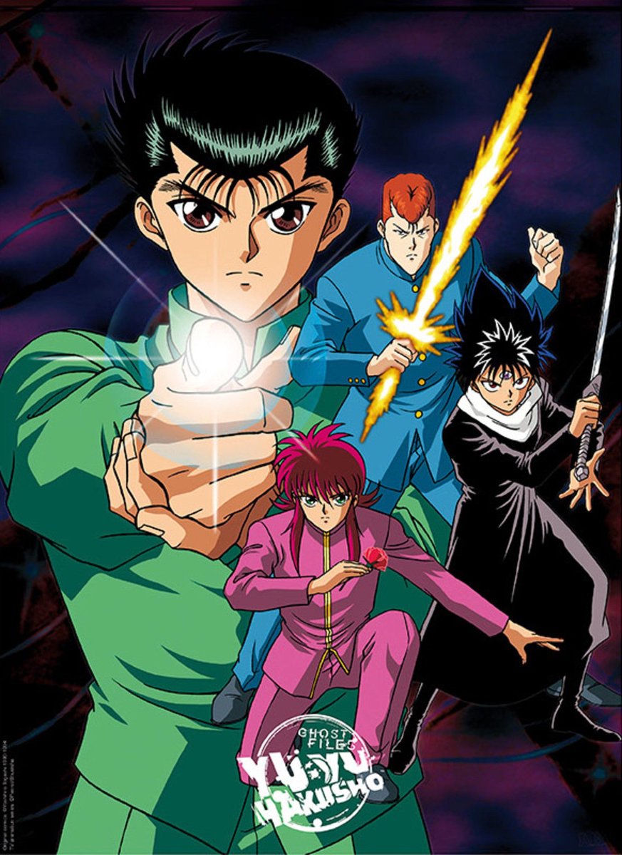 ABYSTYLE Poster Yu Yu Hakusho - Yusuke's Group 38x52cm Divers