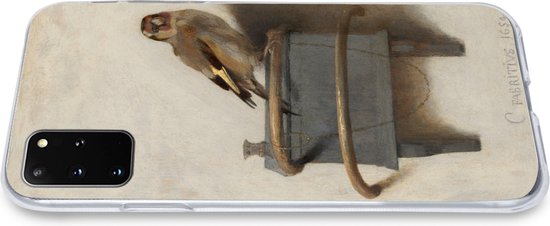 Coque Samsung Galaxy S20 Plus - Chardonneret - Vieux Maître - Carel Fabritius - Coque de Téléphone en Siliconen