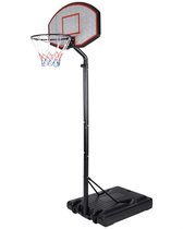 Poteau de basket extérieur Deuba - Ajustable - Pour Enfants - Intérieur - Anneau de basket - Balles de basket - Basketbal