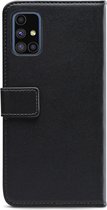 Mobilize Telefoonhoesje geschikt voor Samsung Galaxy M51 Hoesje | Mobilize Classic Gelly Wallet Bookcase Portemonnee | Pasjeshouder voor 2 Pasjes | Telefoonhoesje voor Pinpas / OV Kaart / Rijbewijs - Zwart