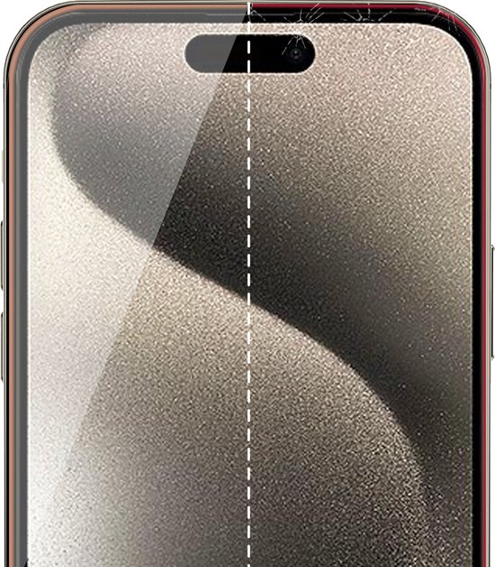 Protecteur d'écran ITSkins compatible avec Apple iPhone 15 Pro Verres | Protection d'écran ITSkins Supreme - Compatible avec les coques et cadre d'installation