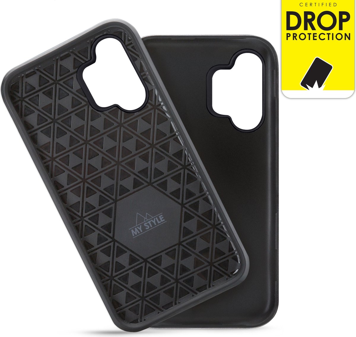 My Style - Samsung Galaxy A32 5G Hoesje - Tough Back Case Zwart