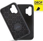My Style Tough Telefoonhoesje geschikt voor Samsung Galaxy A32 5G Hoesje Hardcase Backcover Shockproof - Zwart