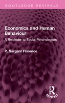 Routledge Revivals- Economics and Human Behaviour