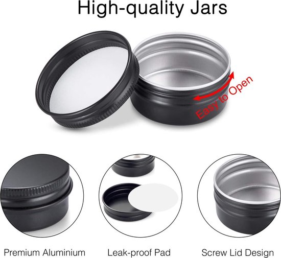 40 Leere 5-ml-Kosmetikbehälter Diamantförmig – 8 Farben, Mit 3 Mini-Spateln, BPA-frei