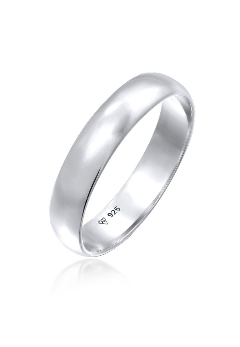 Elli - Ring - Dames Band Eenvoudig Klassiek in 925 Sterling Zilver - Dames