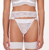 LingaDore Jarretelgordel - 6604D - Off white - XL