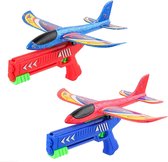 Vliegtuig speelgoed voor kinderen - Katapult - Piepschuim
