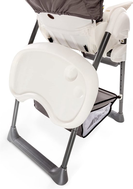 Kinderstoel Sit N Relax met babybedje en zitje voor peuters, vanaf de geboorte tot 15 kg, in hoogte verstelbaar frame met wielen en mand, eetplank, inklapbaar van Kinder — afbeelding 2