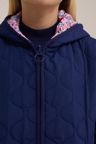 WE Fashion Meisjes reversible jacket met dessin