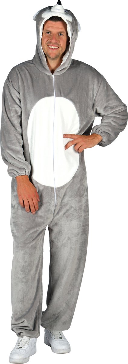 Onesie Dierenkostuum - Muis Pluche - Volwassenen