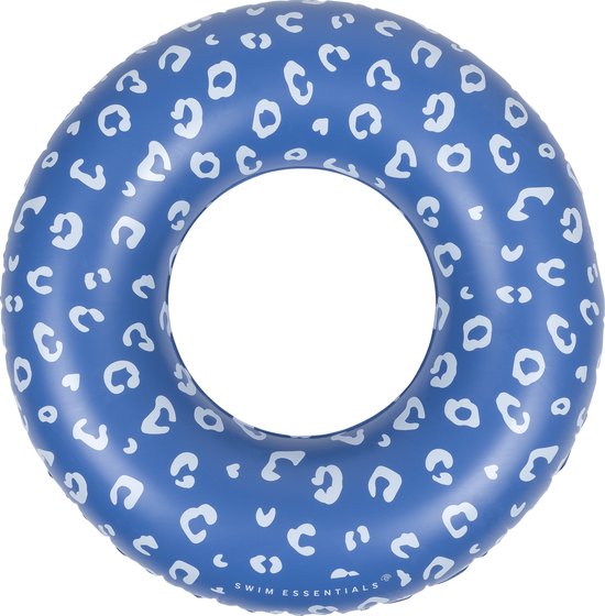 Swim Essentials Swimming Band - Bouée de natation - Imprimé Panthère Blauw - 90 cm