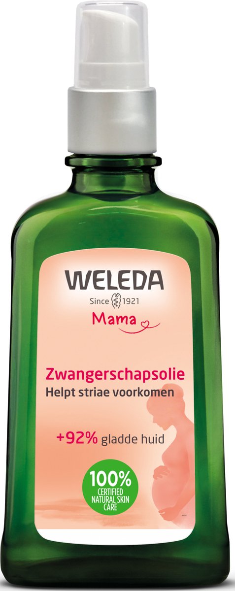 WELEDA - Zwangerschapsolie - Mama & Baby - 100ml - 100% natuurlijk - Weleda