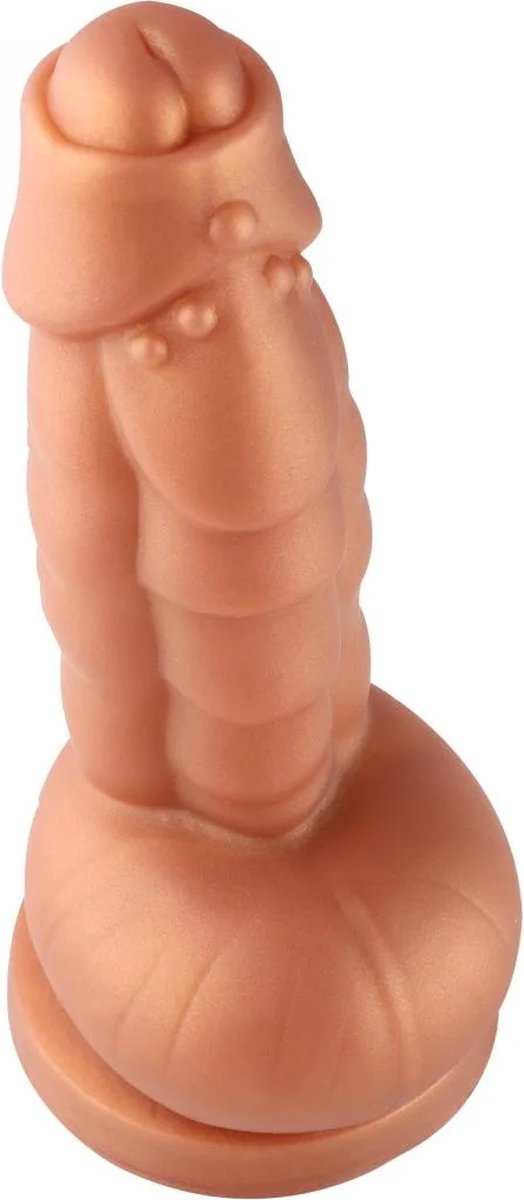 Goedkoopste Dildo Small KlicLok 15-20 CM Goud