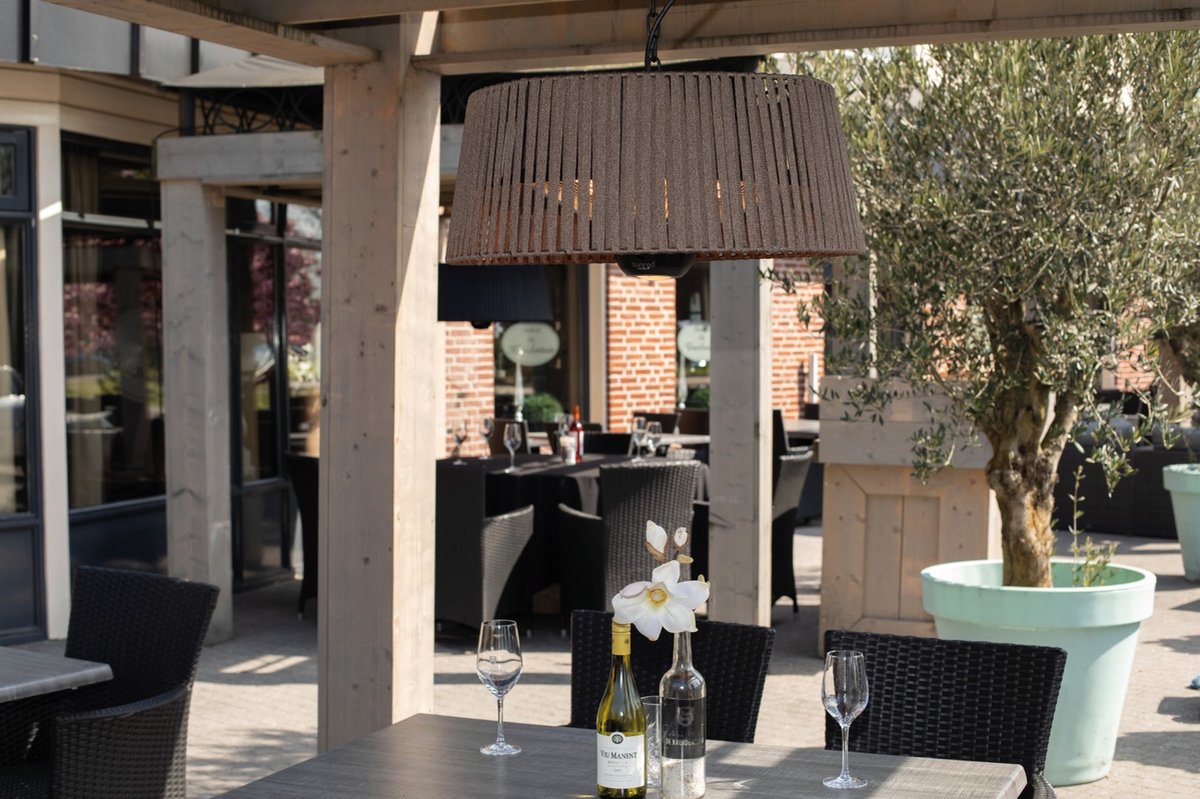 Sunred Artix Corda Bright 1800 W - Hanging patio heater - Brown