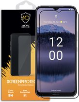 Nokia G11 Plus Screenprotector - MobyDefend Screensaver Met Zwarte Randen - Gehard Glas - Glasplaatje Geschikt Voor Nokia G11 Plus