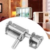 WiseGoods Premium RVS Deurslot - Deur Slot - Sloten - Schuifslot - Woonaccessoires - DIY - Bouw - Wonen - Accessoires Deuren
