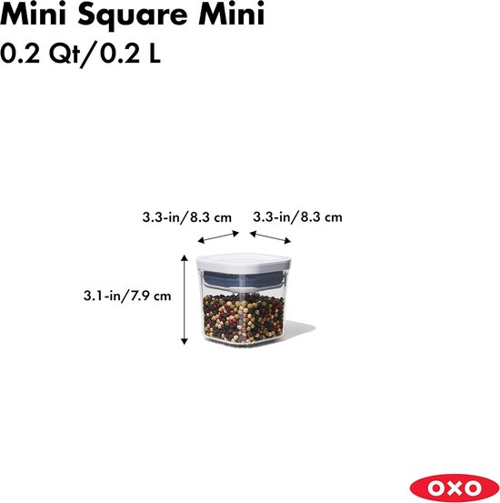 OXO Good Grips Maatbekers en Lepels Set, Roestvrij Staal