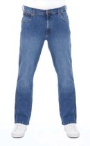 Wrangler Heren Jeans Broeken Texas Stretch regular/straight Fit Blauw Volwassenen Denim Jeansbroek Spijkerbroek heren