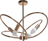 TooLight Hanglamp APP1092-4C - E14 - 4 Lichtpunten - Rosé Goud