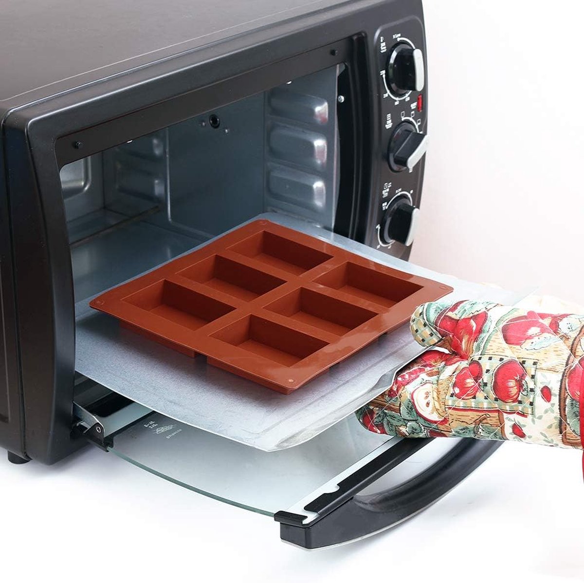 Moules à Chocolat En Silicone - Lot De 3 Modèles Rectangulaires à 6 Compartiments | Idéal Pour Pâtisserie Maison Et Pro | -55°C à 220°C