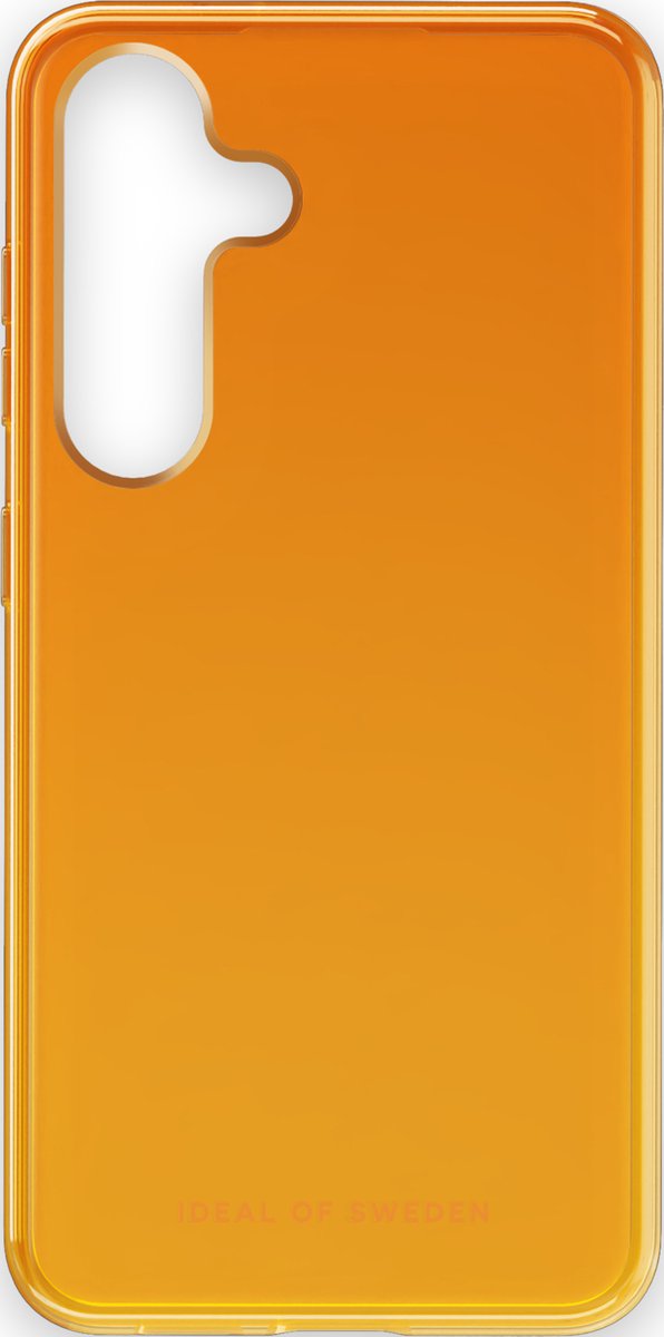 ideal of sweden clear case geschikt voor samsung galaxy s24 orange spritz