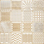 MWOOT 16 stuks sjablonen, wandvormgeving, 15 x 15 cm, tekening, schildersjablonen, herbruikbaar, geometrische sjablonen voor doe-het-zelf scrapbooking, vloer, muur, tegels, canvas, meubeldecoratie