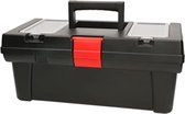 Gereedschapskist Leeg - Gereedschapskoffer Leeg - Gereedschapskoffer - 16 inch - Zwart