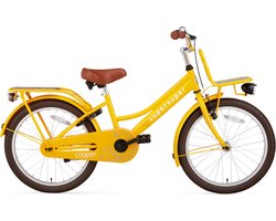 Supersuper Cooper Bamboo - Kinderfiets - Meisjesfiets - 20 inch - Geel