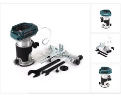 Accu-kantenfrees 18V Li-Ion BL (Alleen machine) met accessoires - MAKITA DRT50ZX4