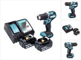 Makita DDF 487 RF accuboormachine 18 V 40 Nm borstelloos + 2x accu 3.0 Ah + lader