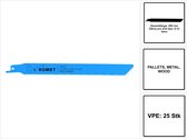 Komet reciprozaagblad PALLETS 200mm 8-12tpi 25 st. ( 5x 501.396 ) HSS-Bi-Metaal Vario
