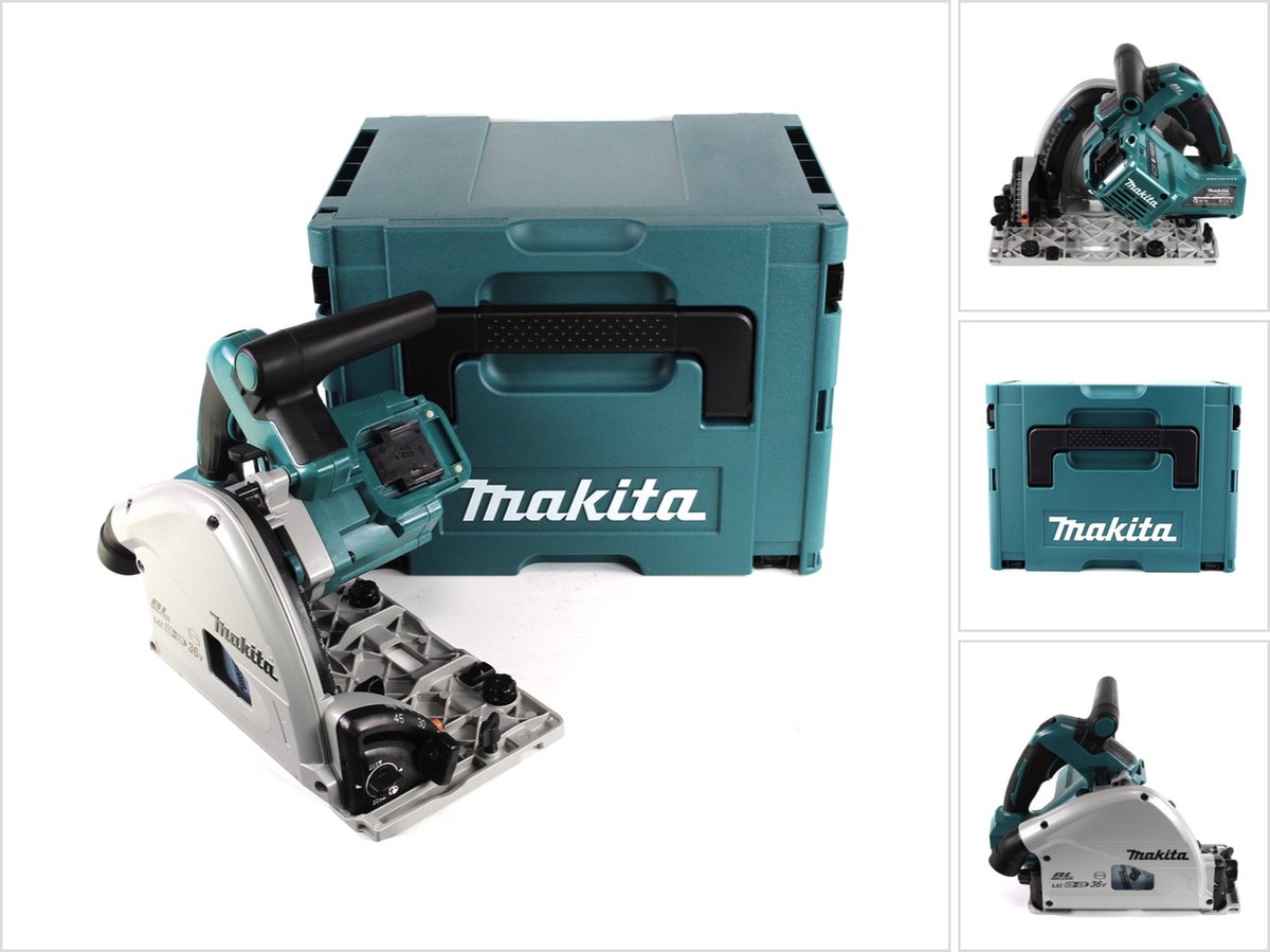 Makita DSP600ZJ 2x18V invalcirkelzaag 165 mm body thumbnail 2