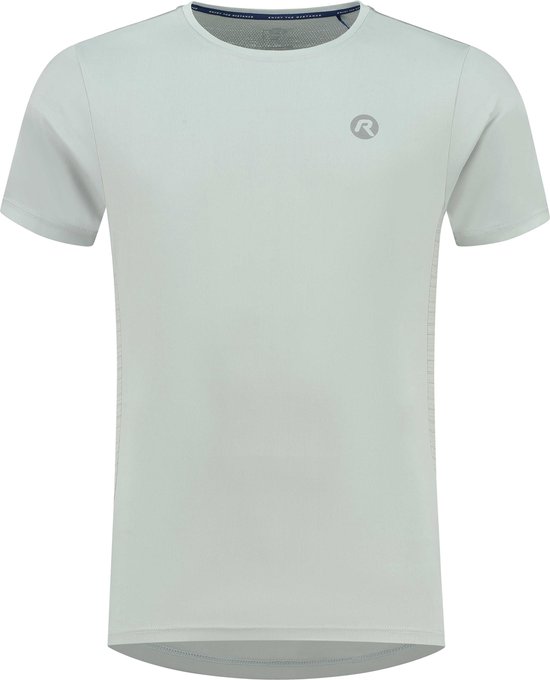 Rogelli Core Sportshirt Heren - Korte Mouwen - Hardloopshirt - Zilver - Maat 3XL