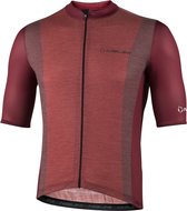 Nalini - Heren - Fietsshirt - Korte Mouwen - Wielrenshirt - Rood - NEW WOOL SS J - XL