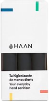 HAAN - Hand Desinfectie Pocket 30 ml - Wood Night - Set van 3 Stuks - Polypropyleen - Zwart