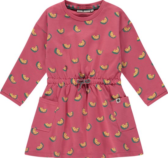 Robe sweat-shirt pour filles Stains and Stories Robe pour Filles - bubblegum - Taille 104