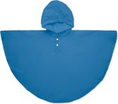 PEVA regenponcho - Poncho regen - Regenkleding - Kinderen - One size - 2-5 jaar - Blauw