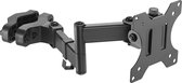 Maclean - buis/post monitorsteun 28-60mm, dubbele vouwarm, 17-32'', max. 8kg, MC-984