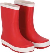 Rode rubber regenlaarzen van XQ Footwear 25/26