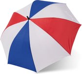 Paraplu One Size Kimood Reflex blue/White/French red 100% Polyester