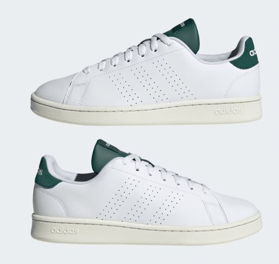 adidas Sportswear Advantage Schoenen - Heren - Wit- 41 1/3 | bol