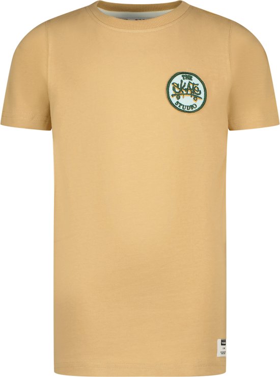 Vingino T-shirt Hanyi Jongens T-shirt - Sandstone - Maat 128