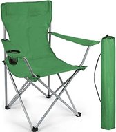 Bol.com Strandstoel Inklapbaar - Strandstoel Opvouwbaar - Strandstoel Volwassenen - Strandstoel Verstelbaar - Groen aanbieding