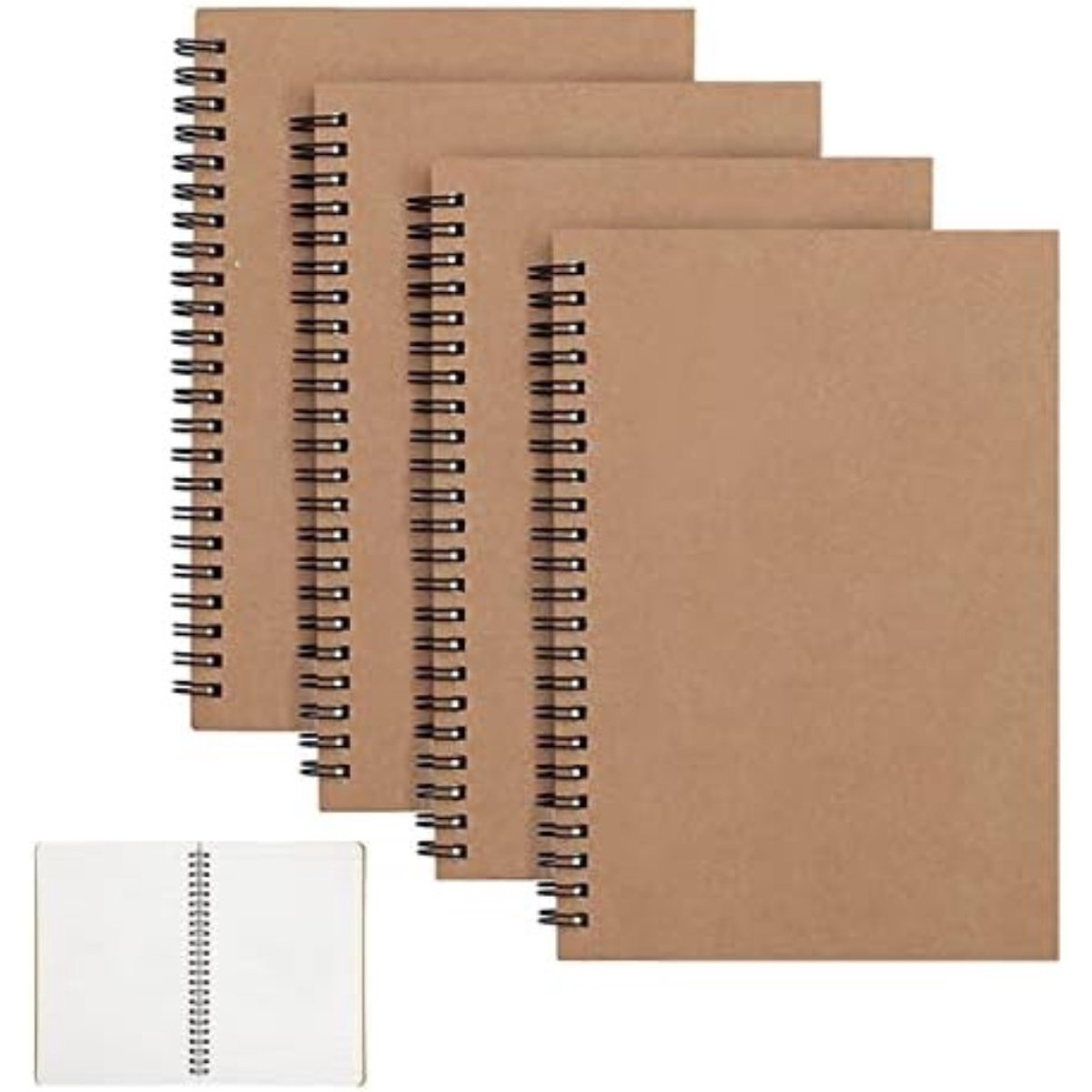 Spiraalgebonden notitieblok met logo | Vanaf €1,56