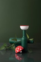 Ototo Trechter Magic Mushroom 7 X 5,5 Cm Siliconen Rood/wit