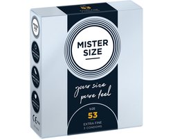 MISTER SIZE 53 Ultra Dunne M condooms (10 pack)