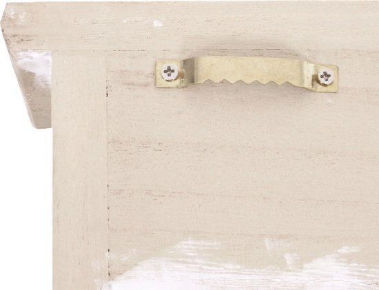 Toetsenbord MCW-A48, sleutelkastje met deurtjes, massief hout MVG-gecertificeerd ~ shabby beige